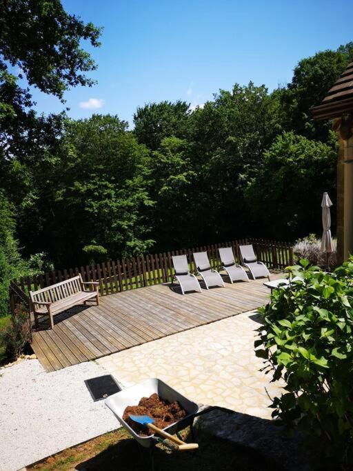 Maison Climatisee Avec Jacuzzi A 10 Min De Sarlat מראה חיצוני תמונה